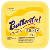Butterific! 2kg with buttermilk great buttery taste  Adomoo